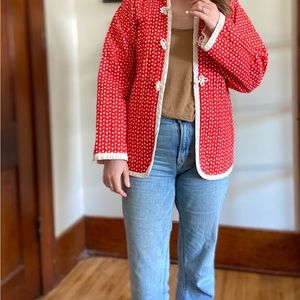 Vintage floral quilted Jacket